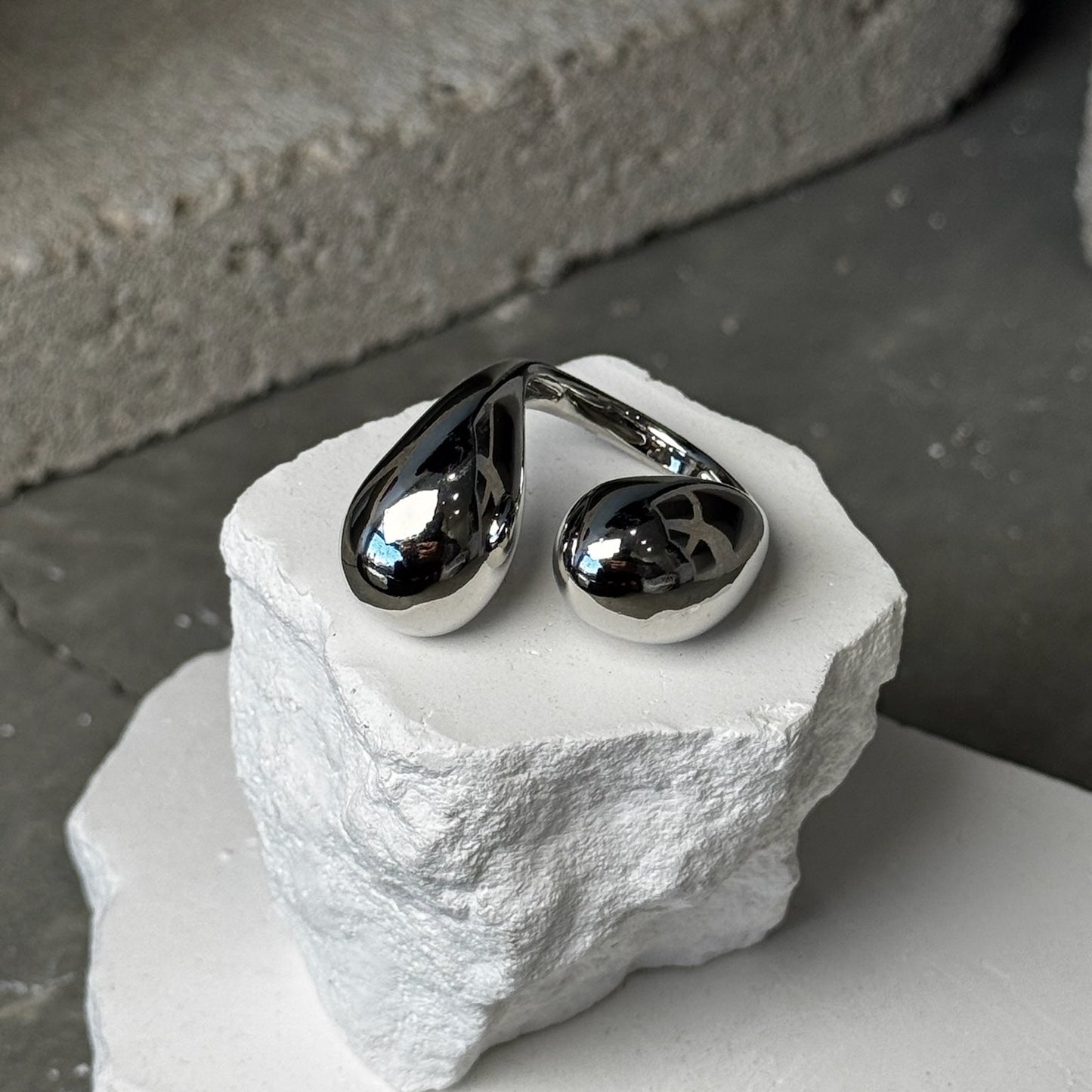 Tag Team Bubble Ring Size 9