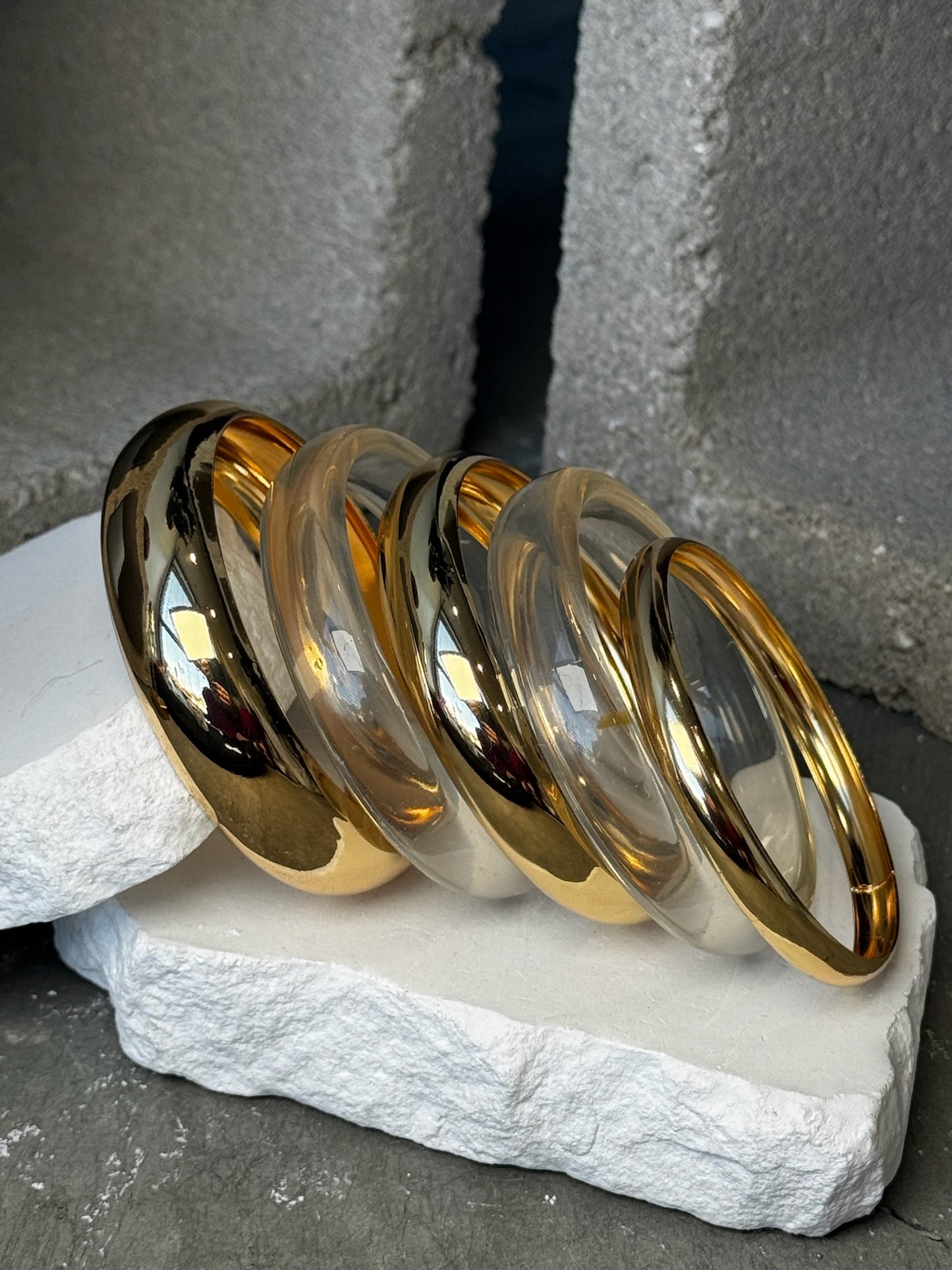 Icy Bracelet Stack 7"