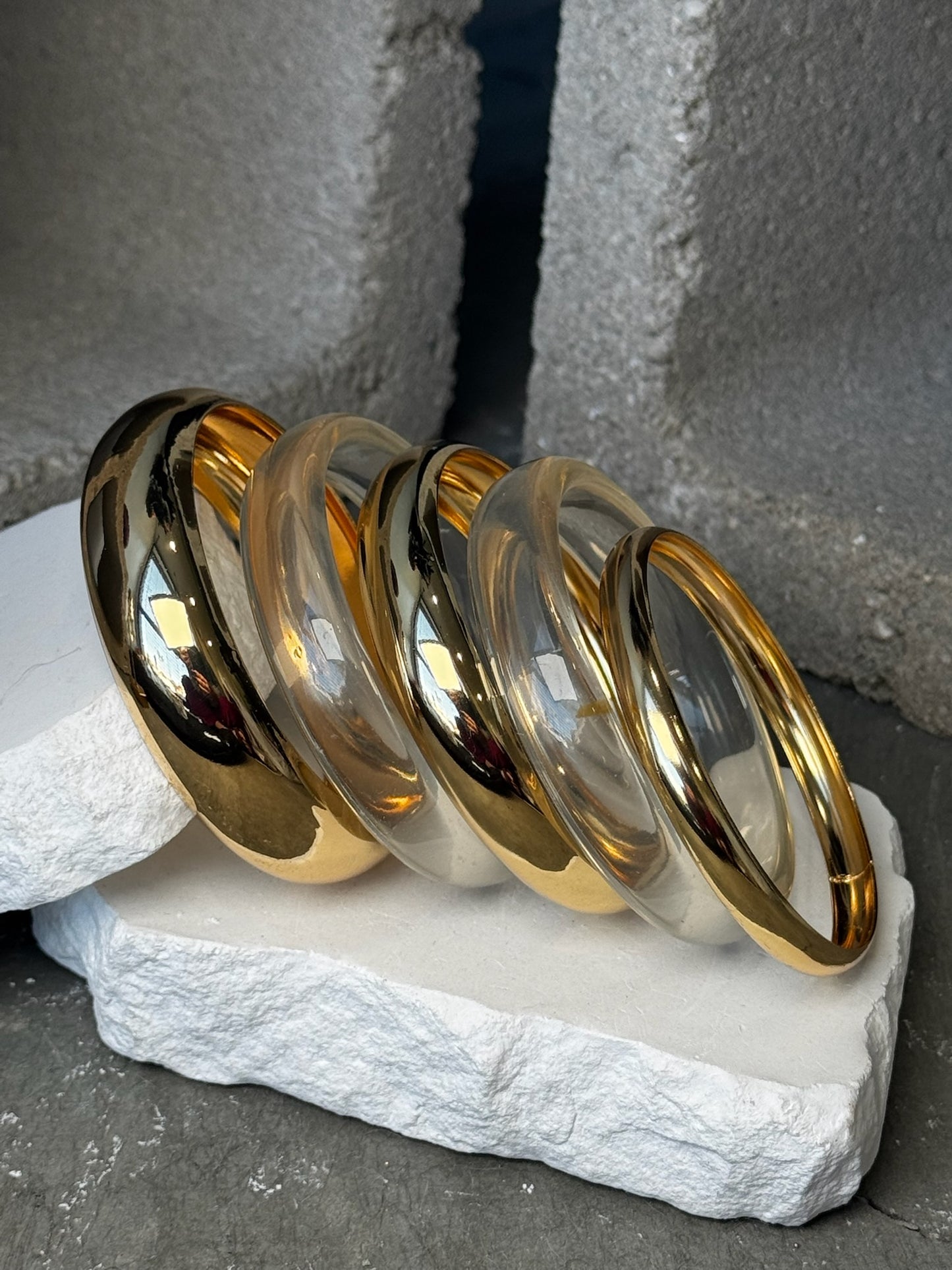 Icy Bracelet Stack 7"