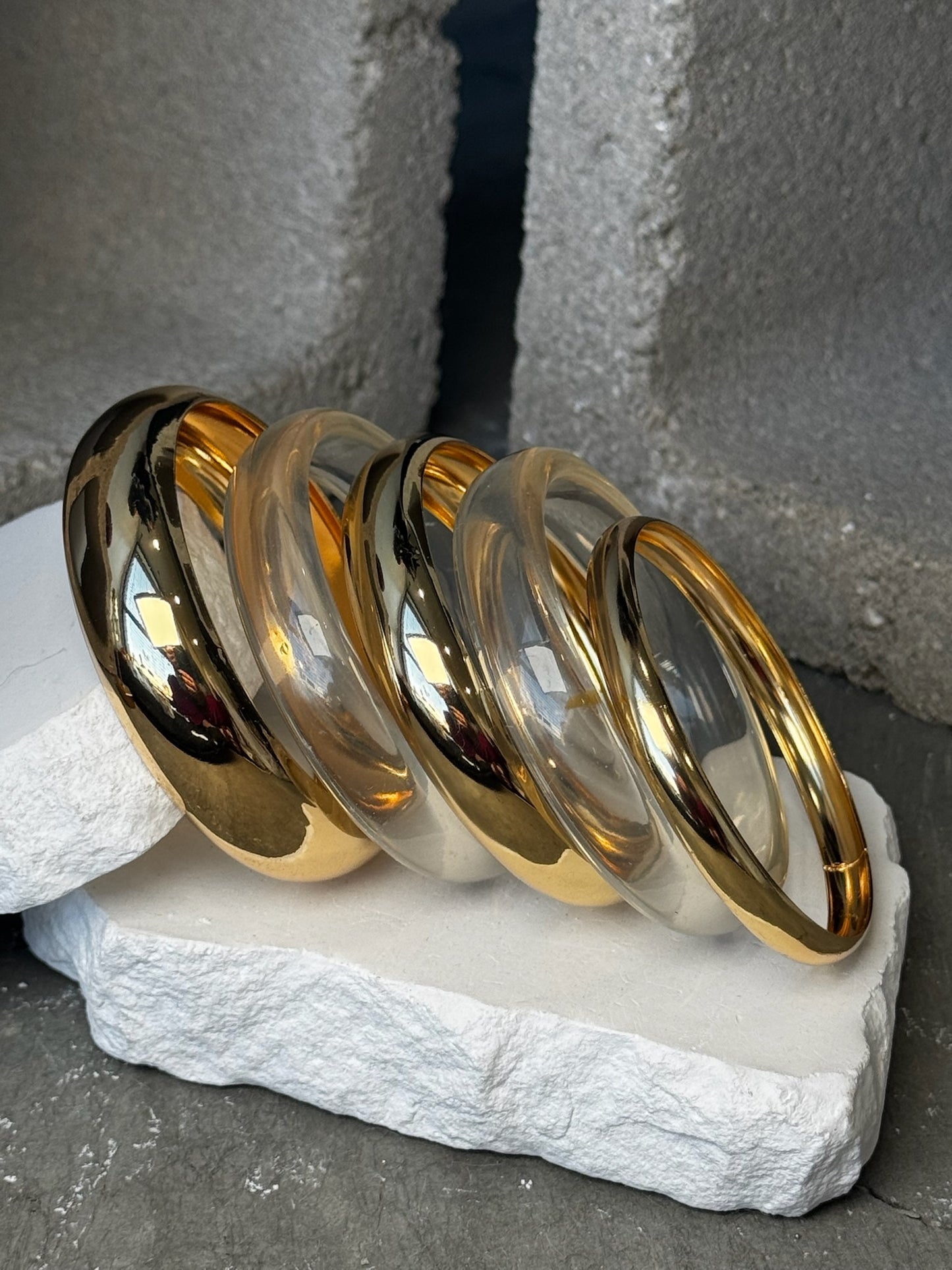 Icy Bracelet Stack 7"