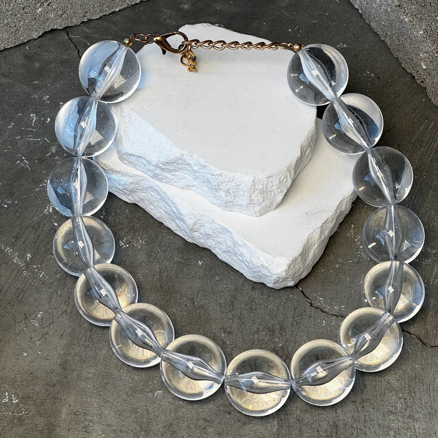 Jelly Drop Necklace 18"