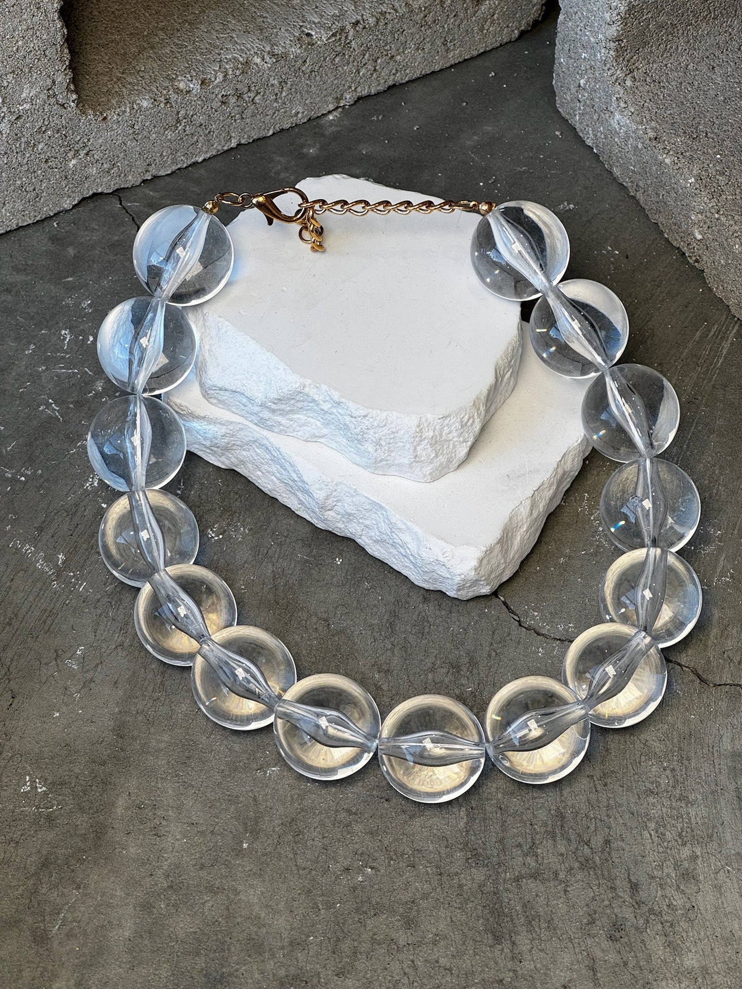 Jelly Drop Necklace 18"