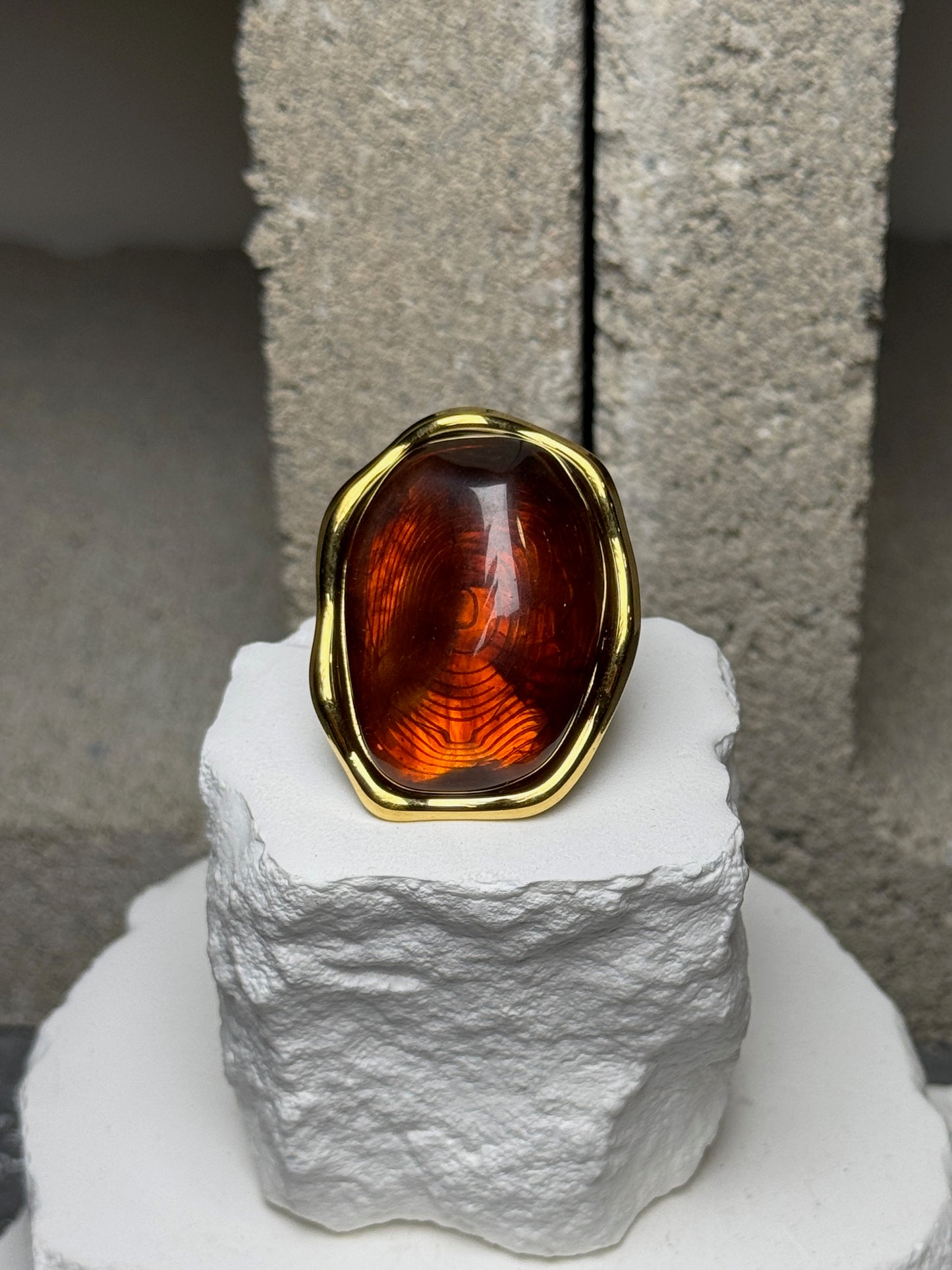 The Celina Stone Adjustable Ring
