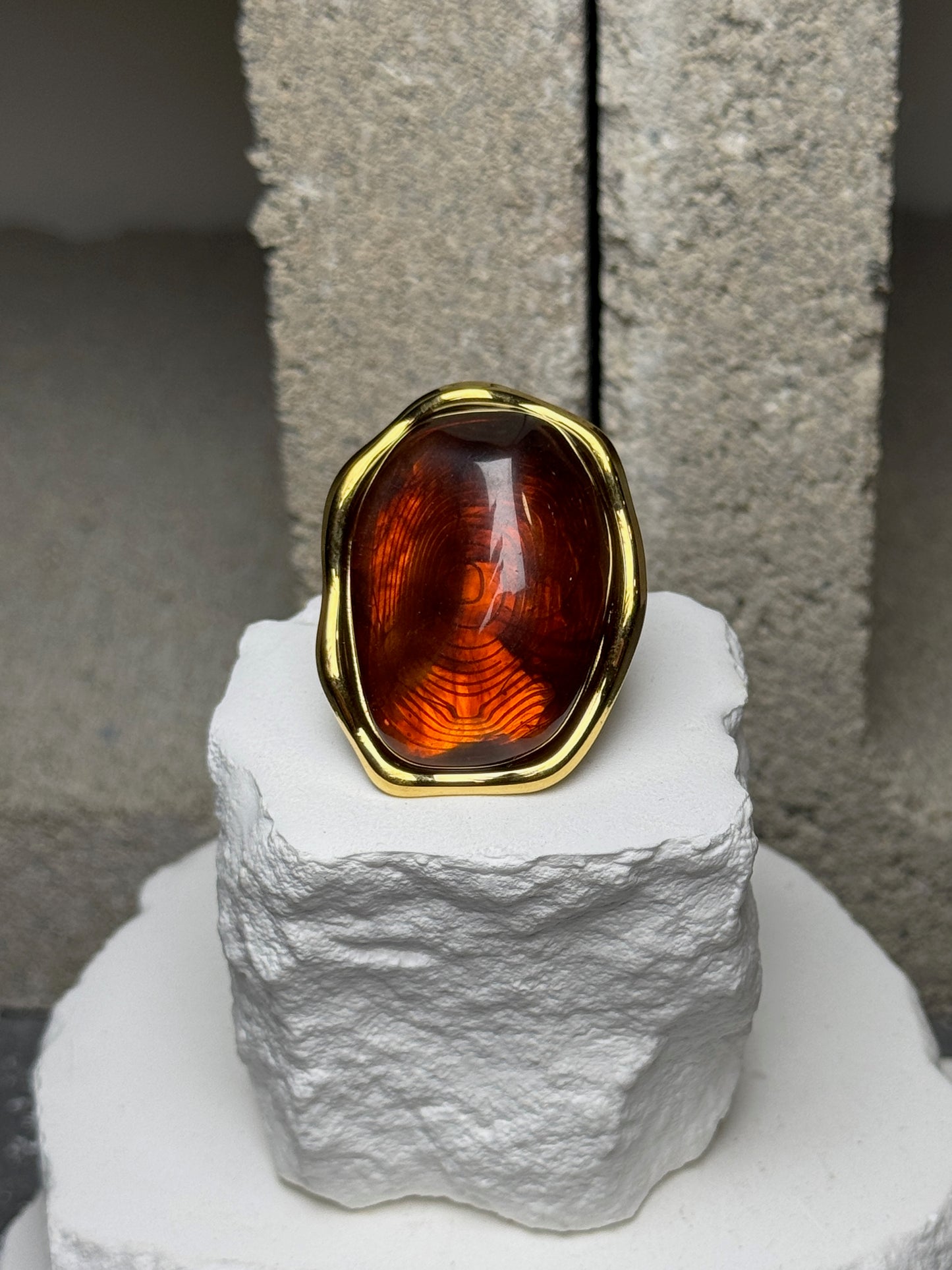 The Celina Stone Adjustable Ring