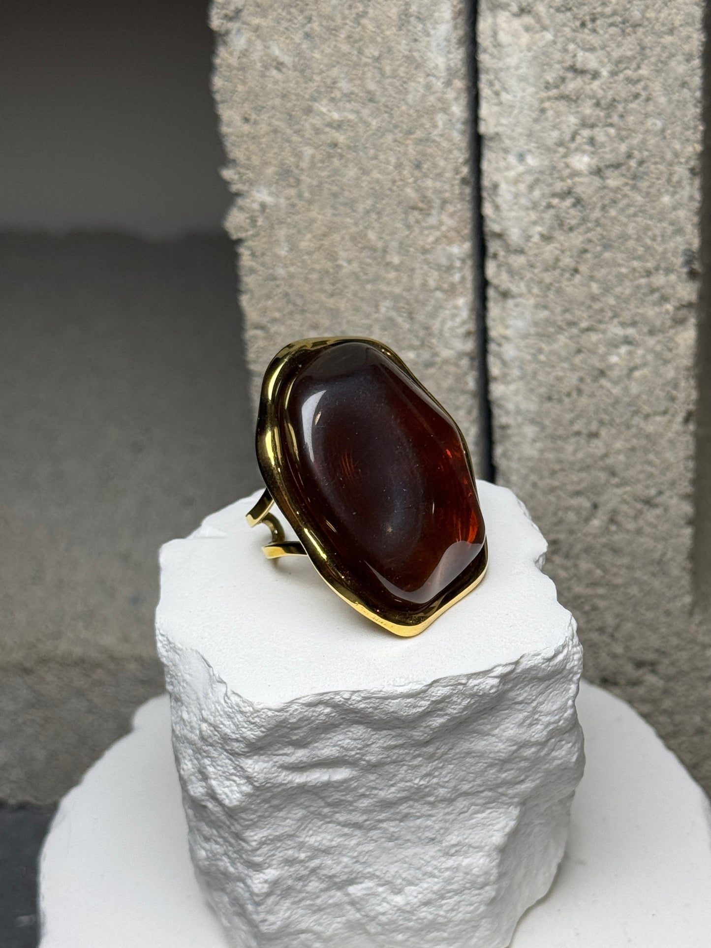 The Celina Stone Adjustable Ring