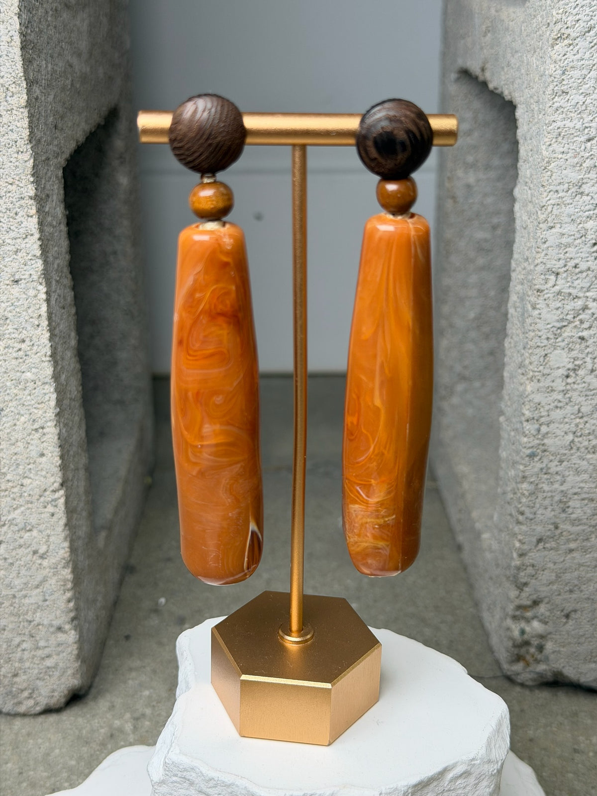 The Solana Column Earrings