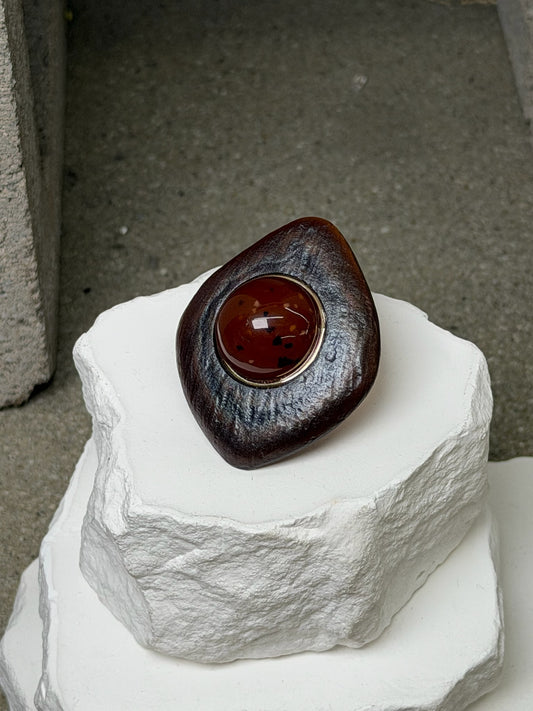 The Mahogany Mood Expandable Ring