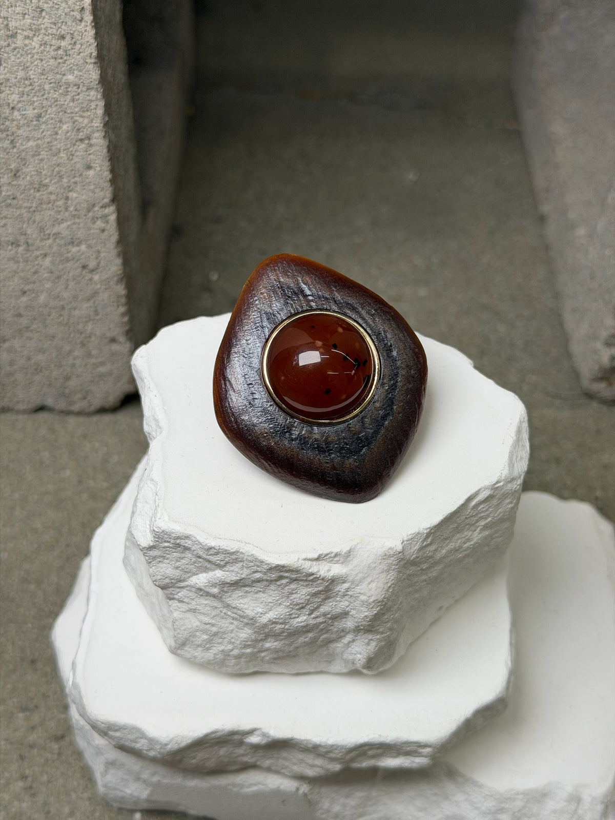 The Mahogany Mood Expandable Ring