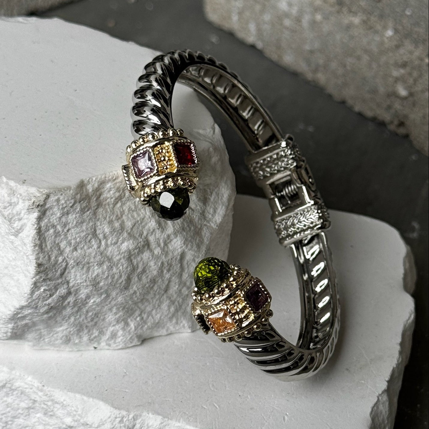 Tiny Treasures Hinge Bracelet Up To 9"