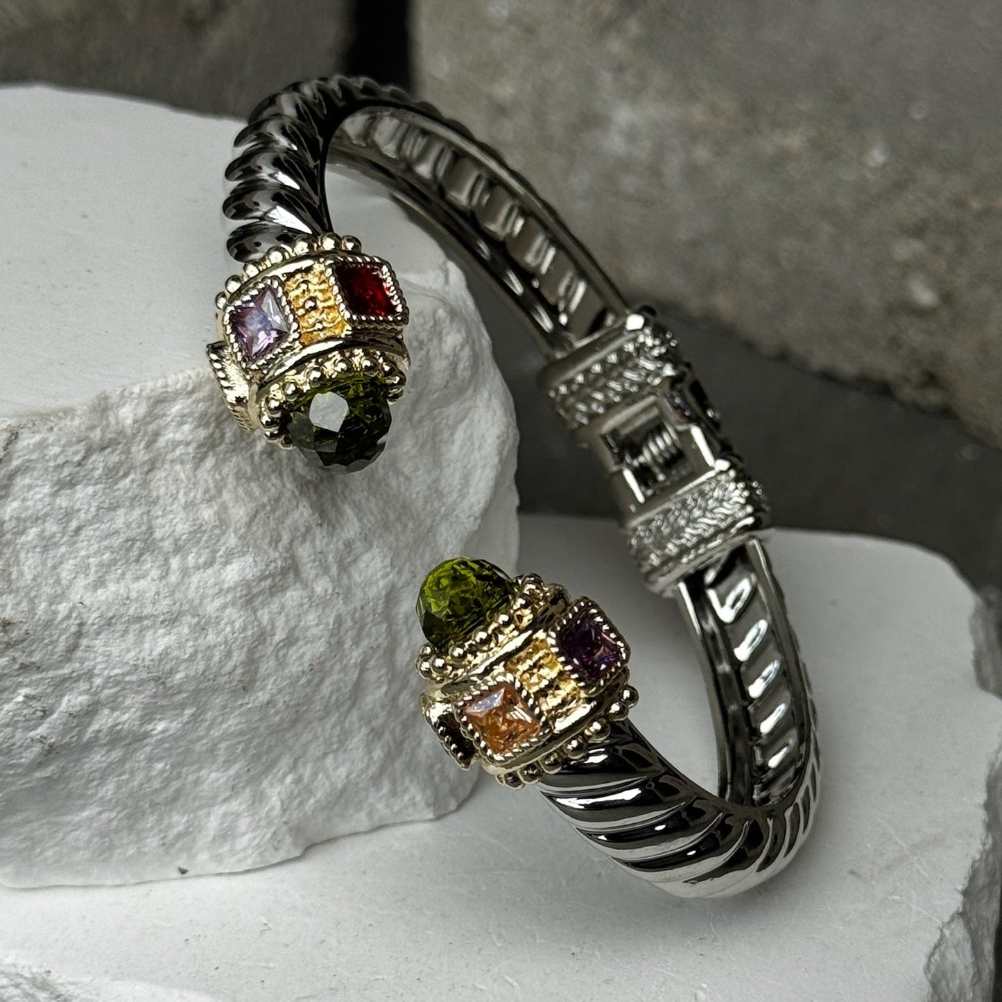 Tiny Treasures Hinge Bracelet Up To 9"