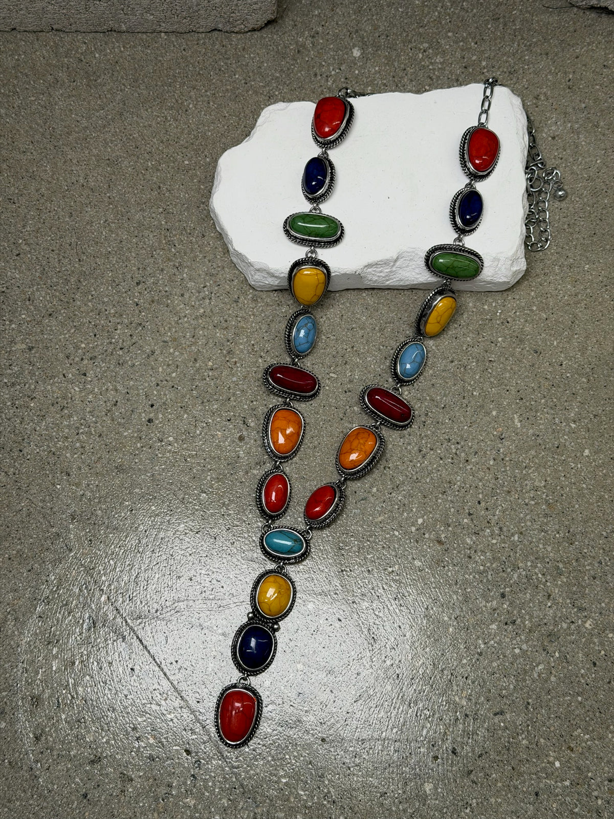 The Desert Muse Stone Necklace 31'