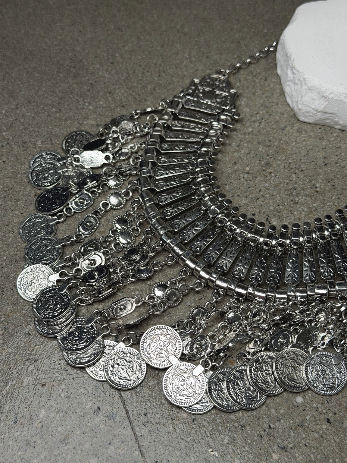 The Soraya Coin Necklace 24’