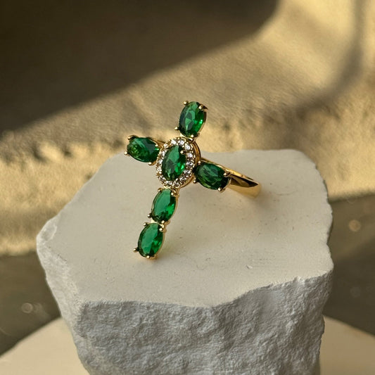 Adjustable Cross Ring Up To Size 10