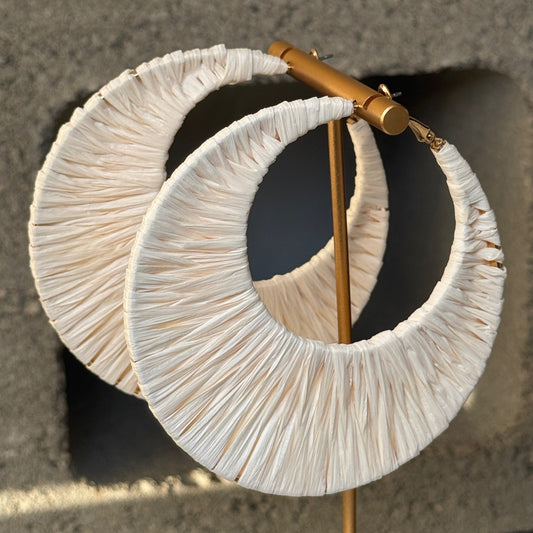 Goddess Woven Hoops