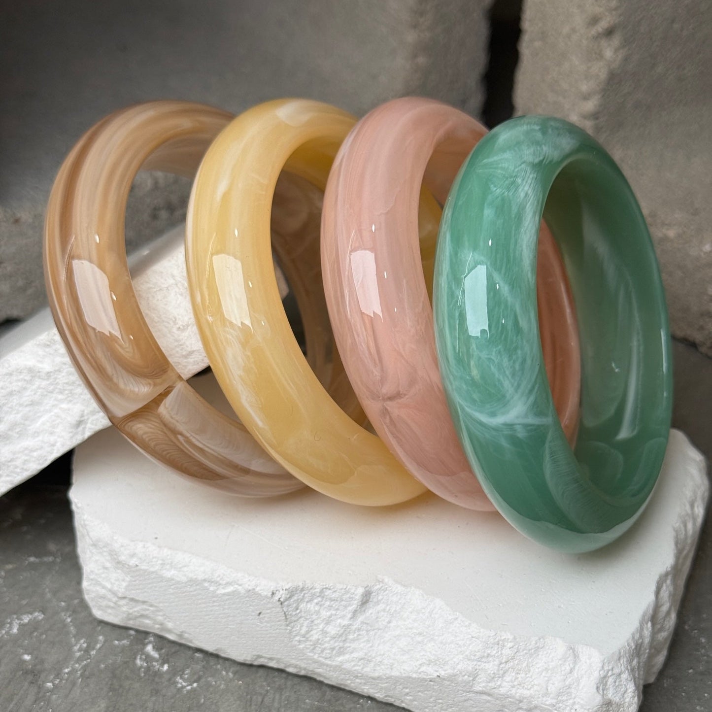 Tropic Twist Bangle Stack 7.5"