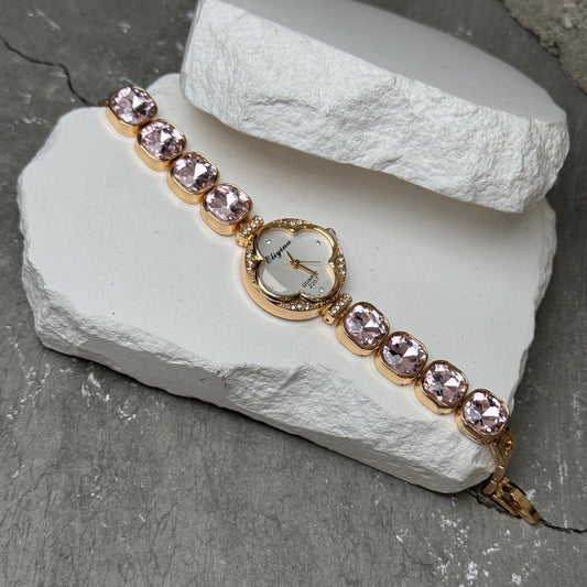 Petal Pink Wrist Watch 7"