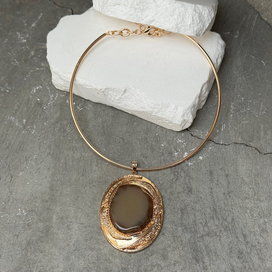 Golden Empire Gem Choker 12" w/ Extender