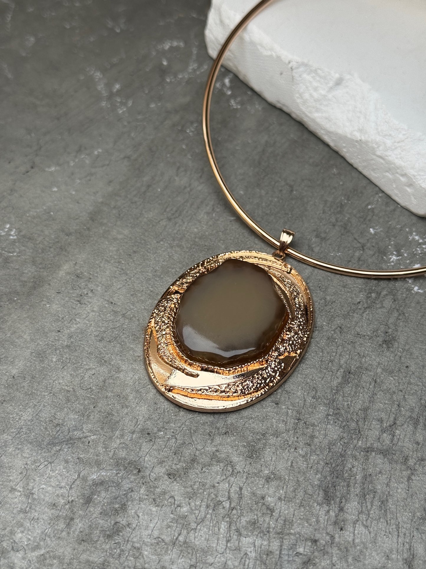 Golden Empire Gem Choker 12" w/ Extender