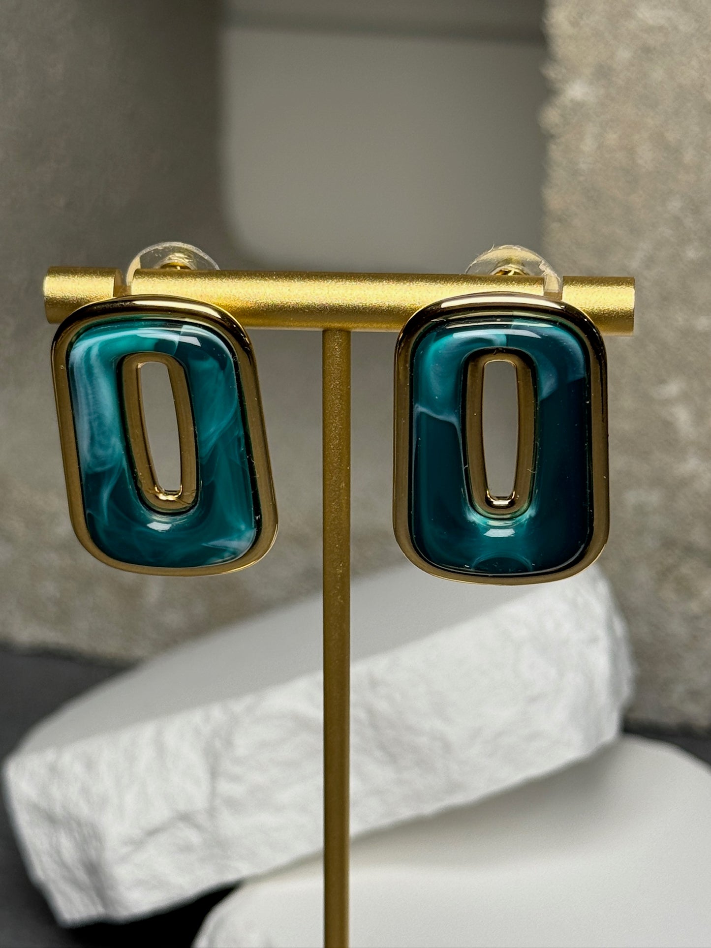 Into You Oval Stud Earrings