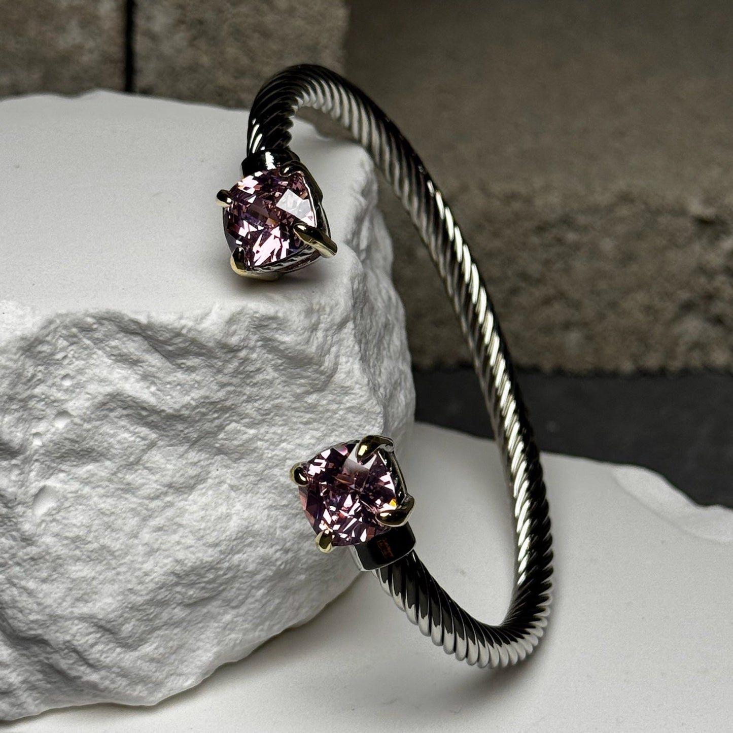 Too Fine 14K Plated Bracelet Up To 9"