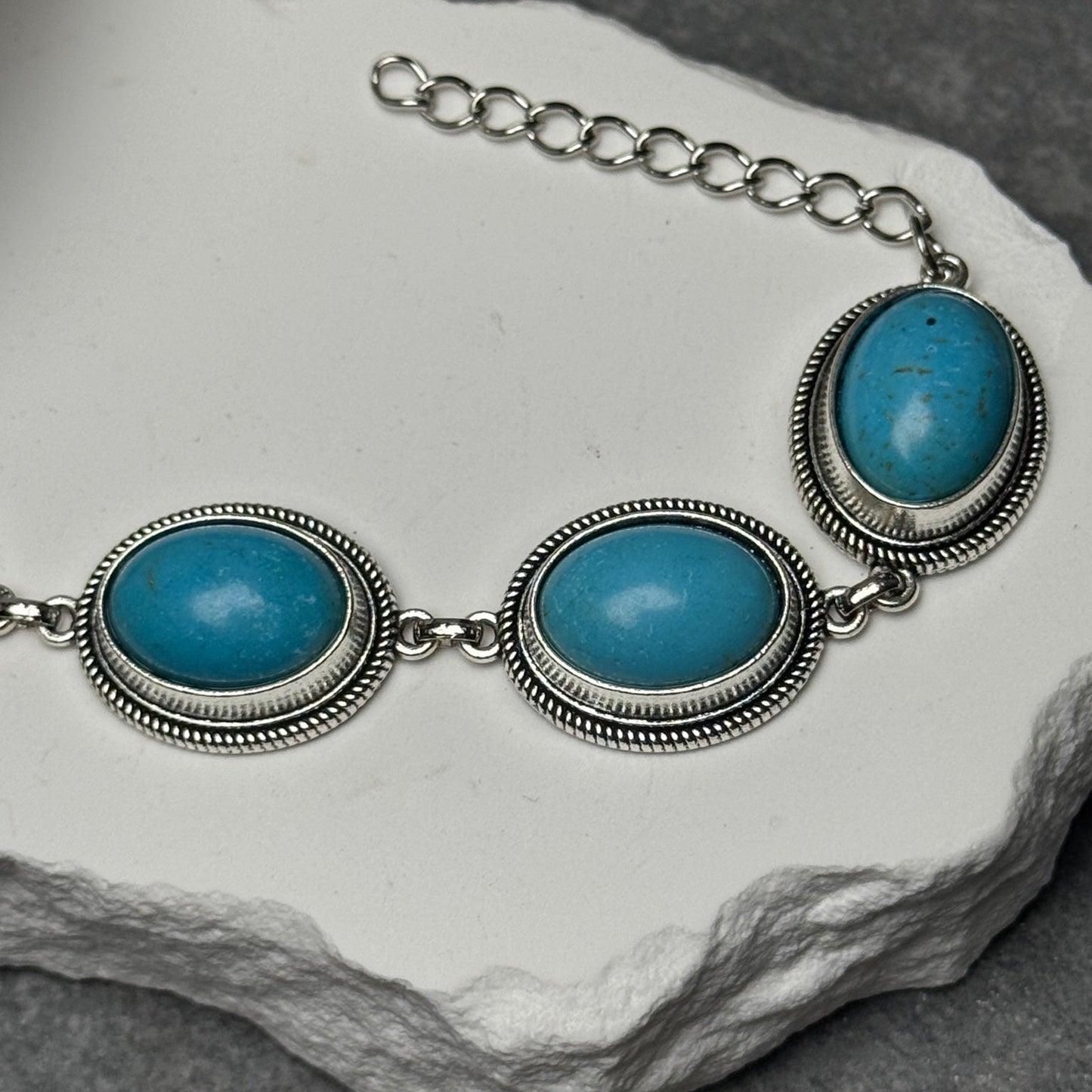 Desert Sky Turquoise Bracelet 5"