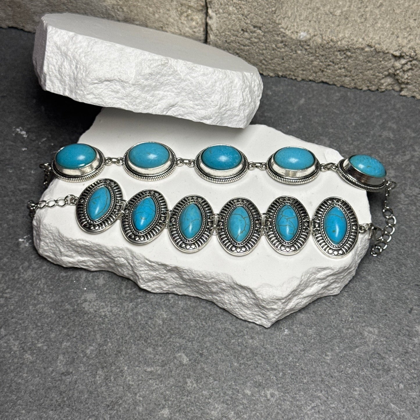 Desert Sky Turquoise Bracelet 5"