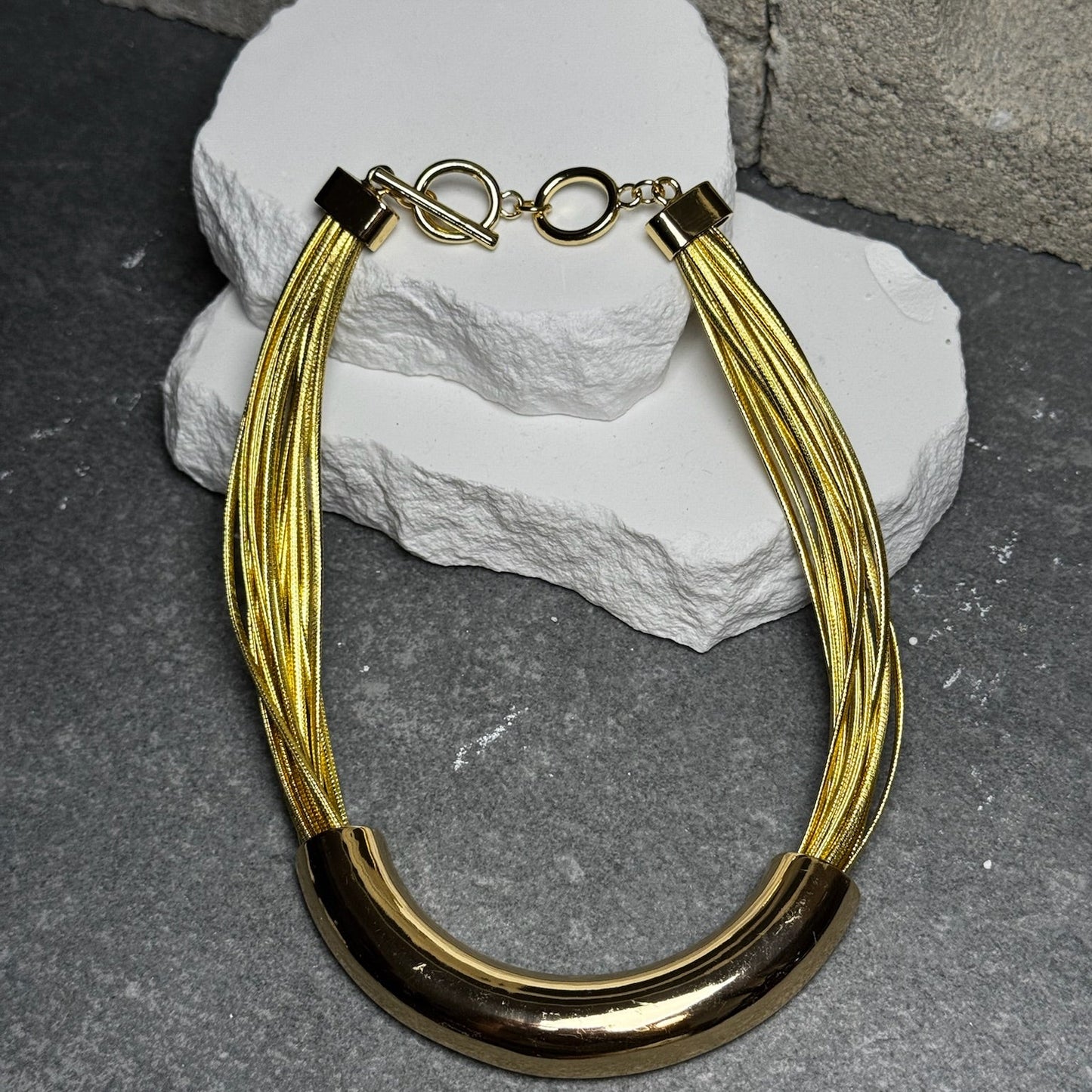 Olympia Rope Necklace 15.5"