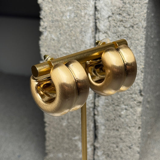 Golden Desire Hoop Earrings