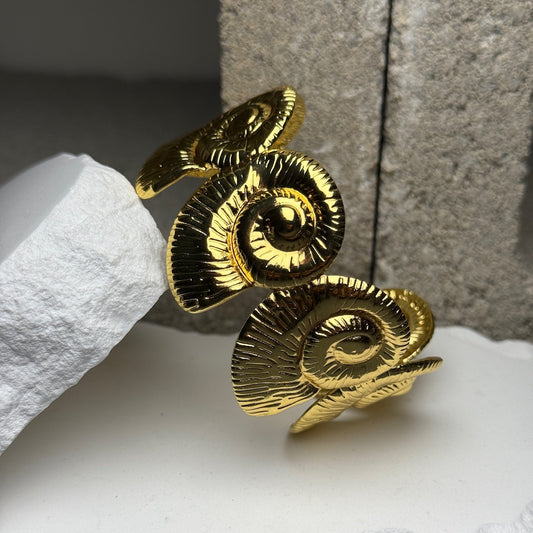 Beach Please Cuff Bracelet 6.5"