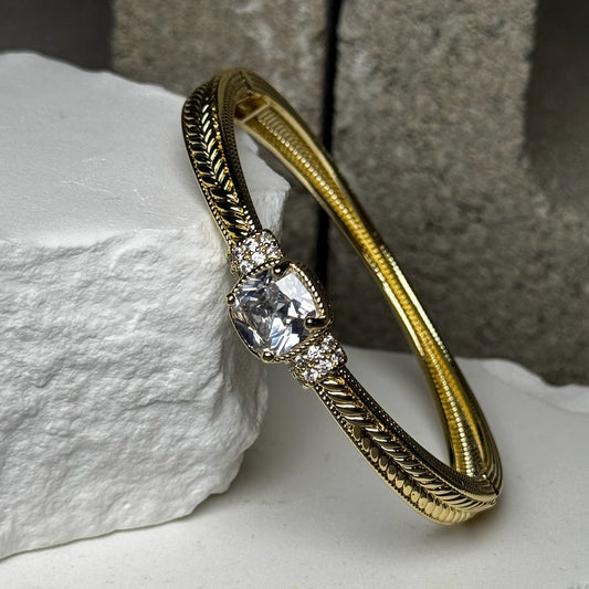 Center Piece Layer Bracelet 6.5"