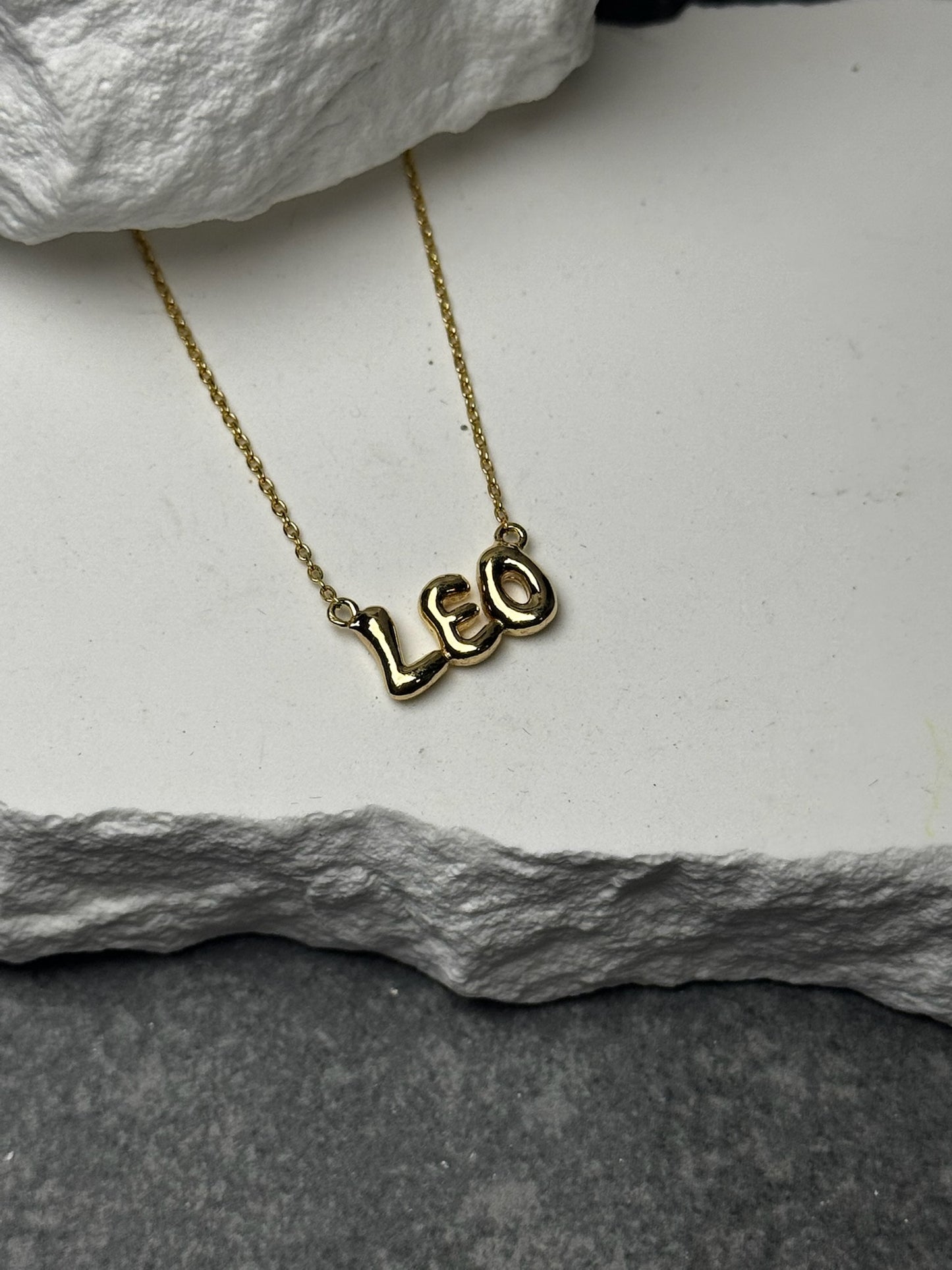 Zodiac Necklace 18k Gold Plated 16" w/ Extender