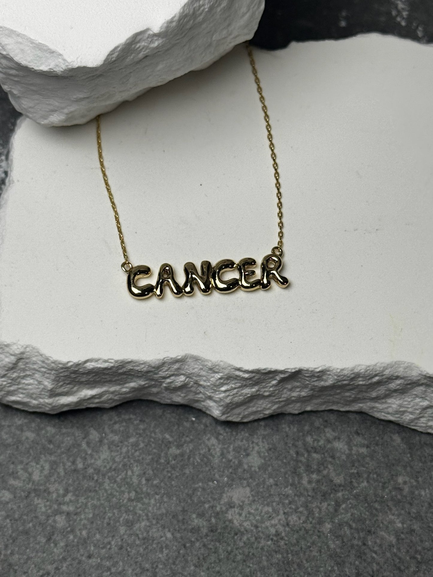 Zodiac Necklace 18k Gold Plated 16" w/ Extender