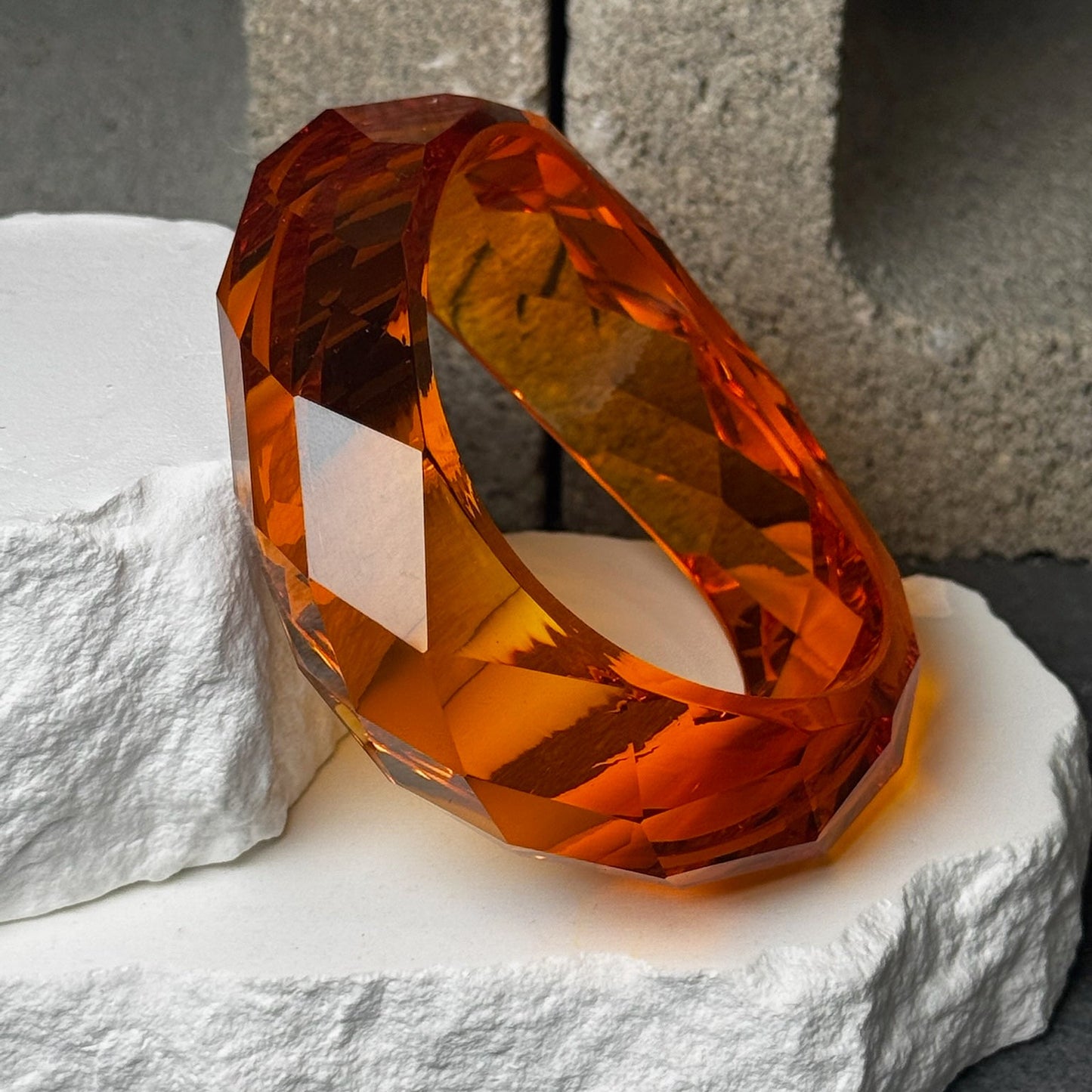 Lowkey Clear Bangle 7"