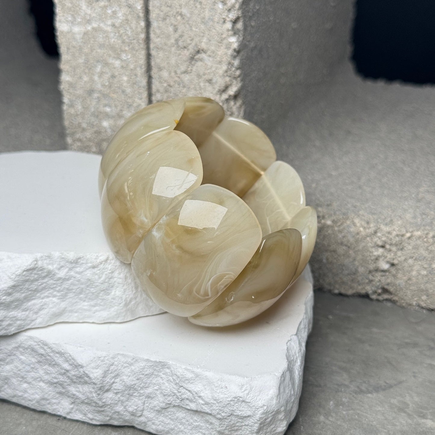 Bead Collective Elastic Bracelet Expandable 9"