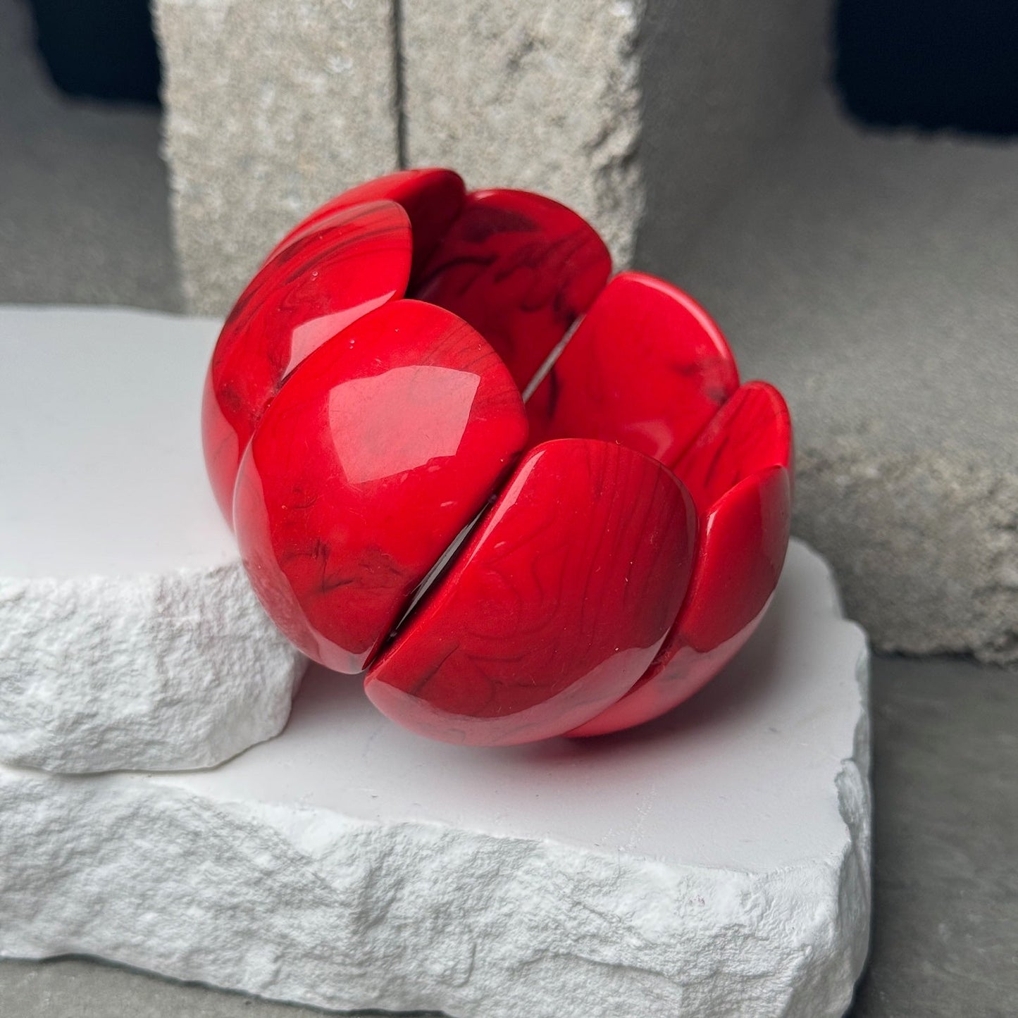 Bead Collective Elastic Bracelet Expandable 9"