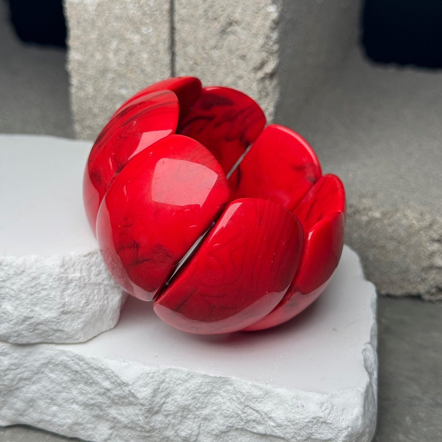 Bead Collective Elastic Bracelet Expandable 9"