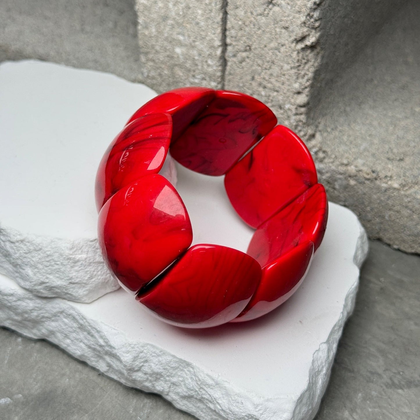 Bead Collective Elastic Bracelet Expandable 9"