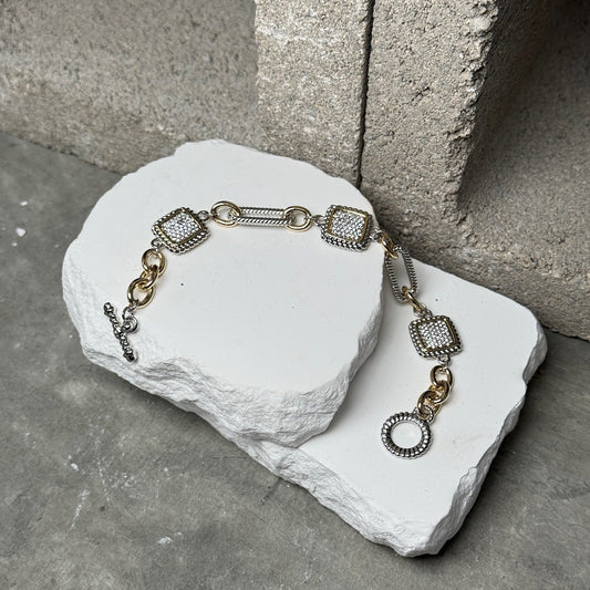 Linked Up Charmed Bracelet 7"