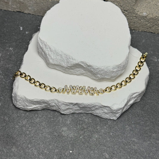 MAMA Diamond Bracelet 7"
