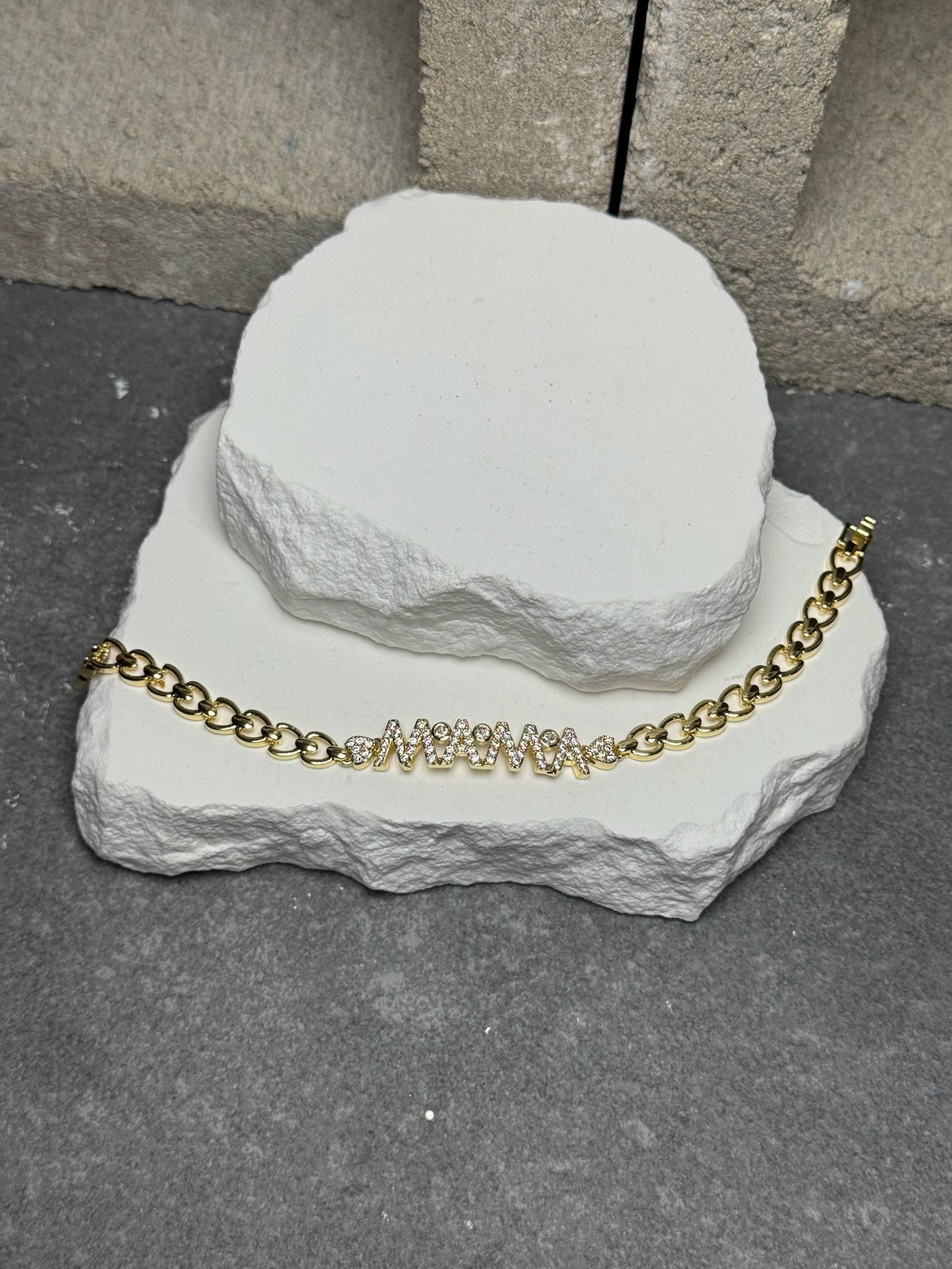 MAMA Diamond Bracelet 7"