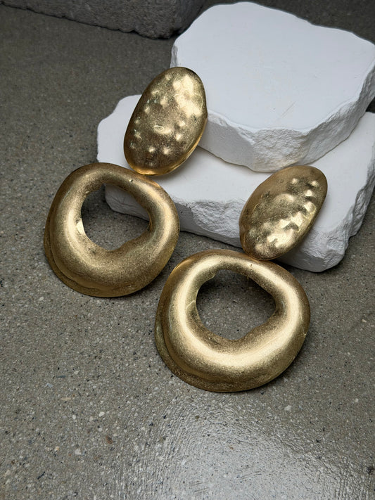 The Sienna Layered Drop Earrings