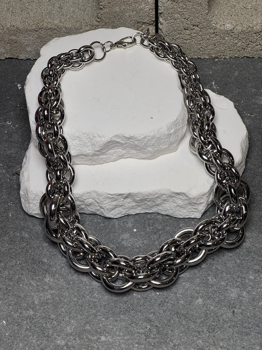 Never Too Much Link Necklace 18" w/ Extender