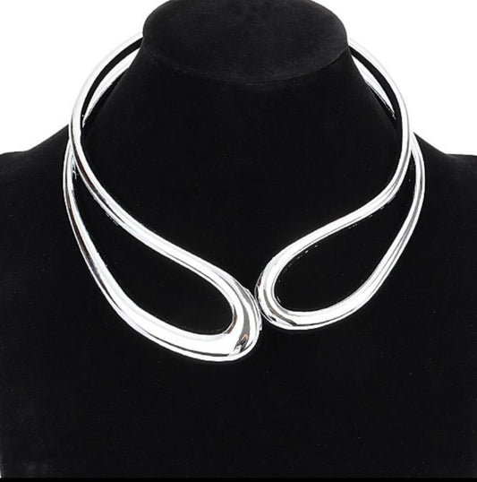 All in Harmony Loop Necklace - Bold Design as Shown