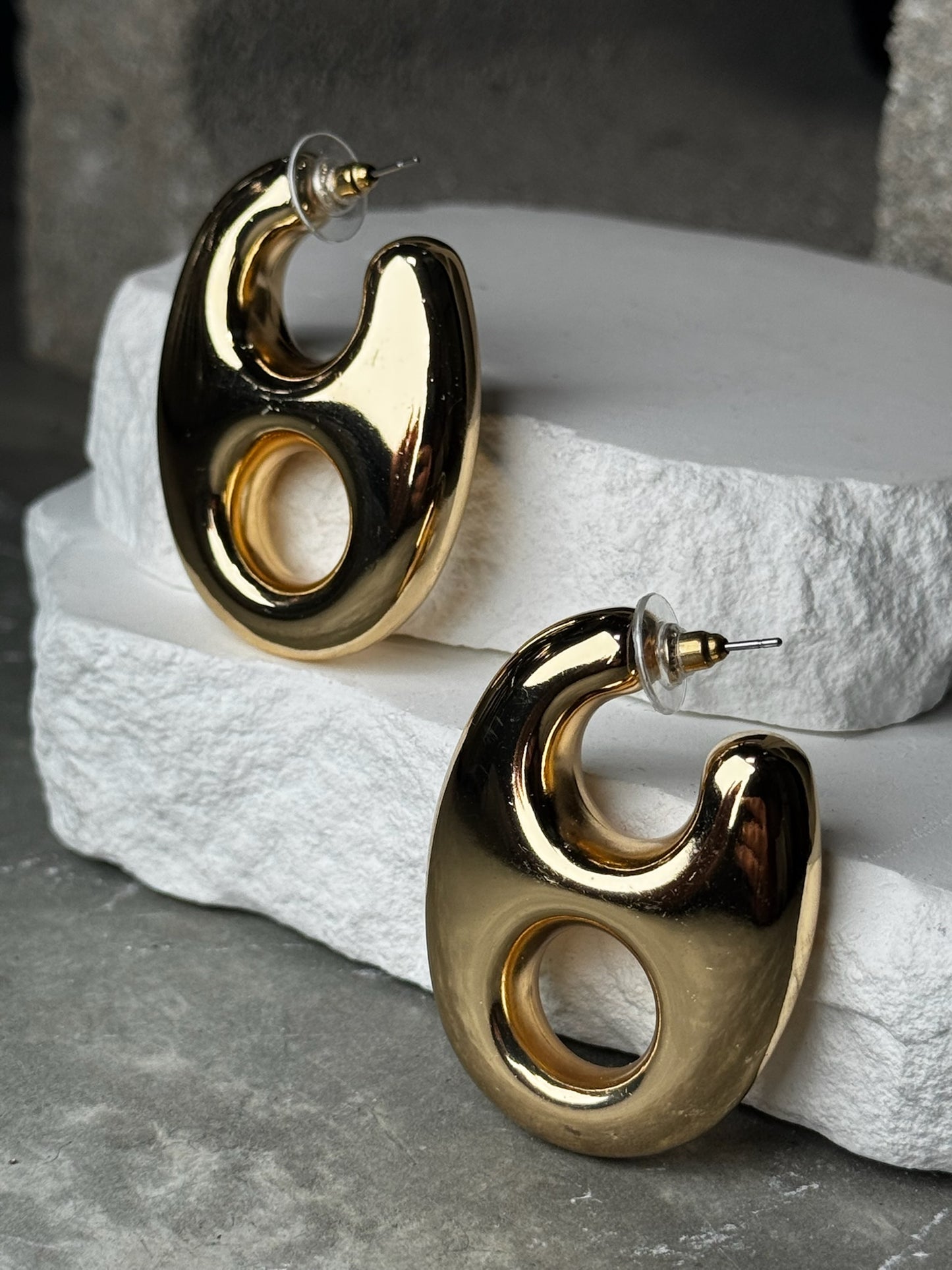 Jumbo Bottle Cap Earrings