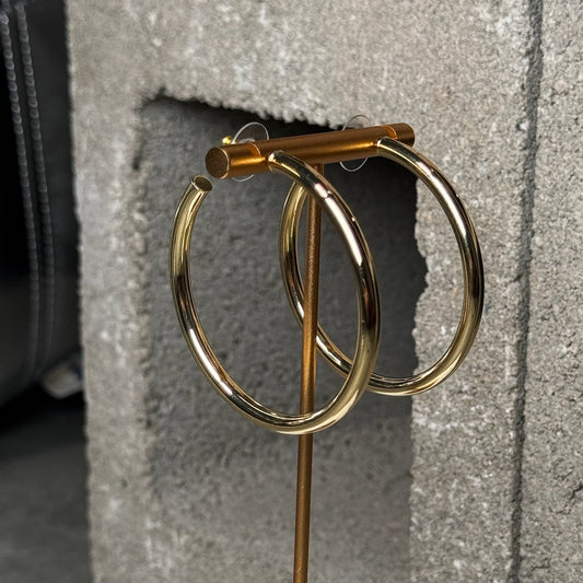 Hot Girl Medium Hoops