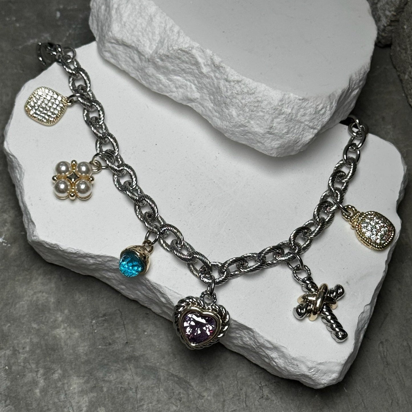 All Charmed Out Bracelet 8"