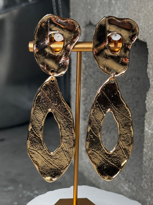 Melting Point Clip On Earrings