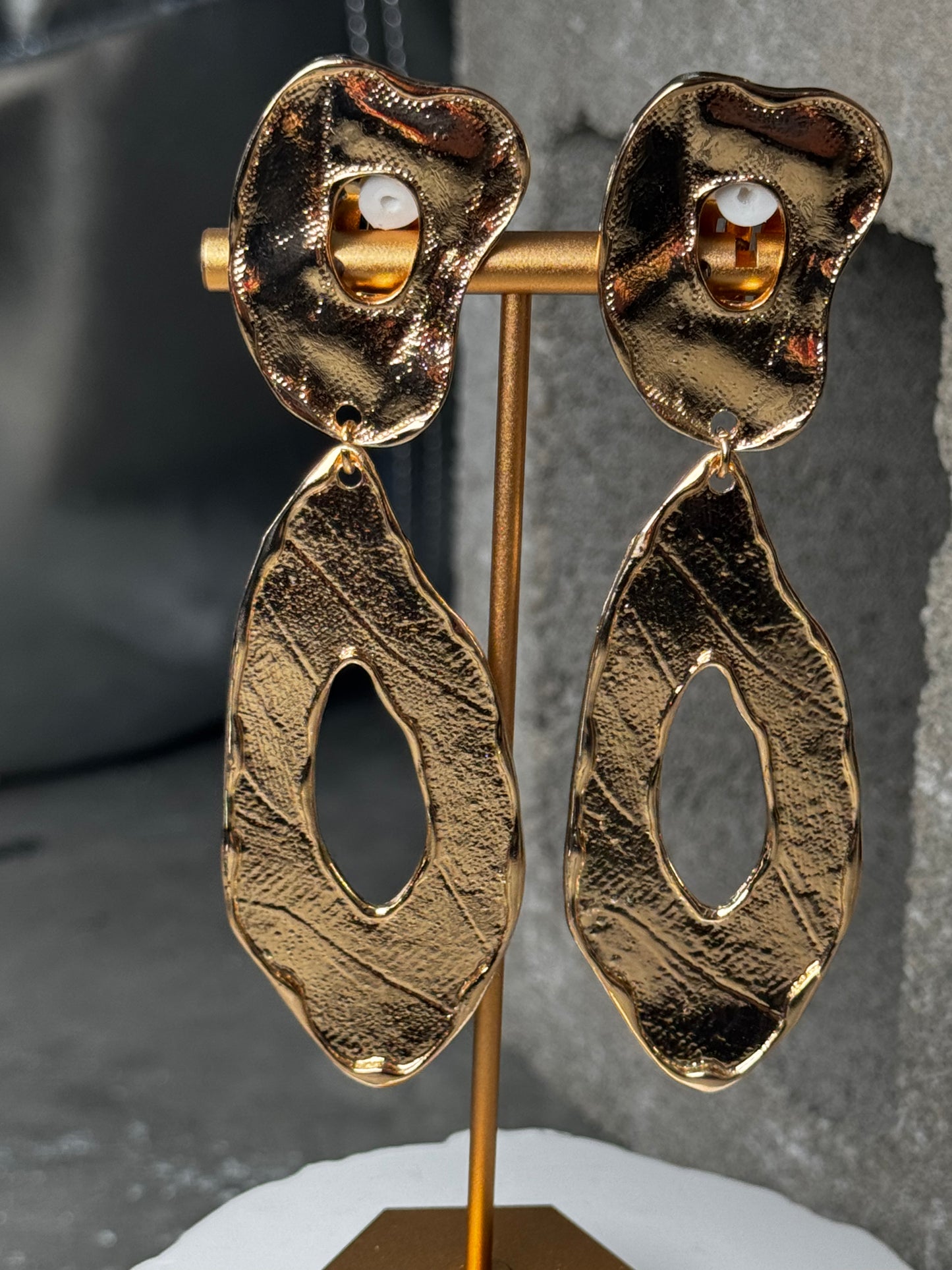 Melting Point Clip On Earrings