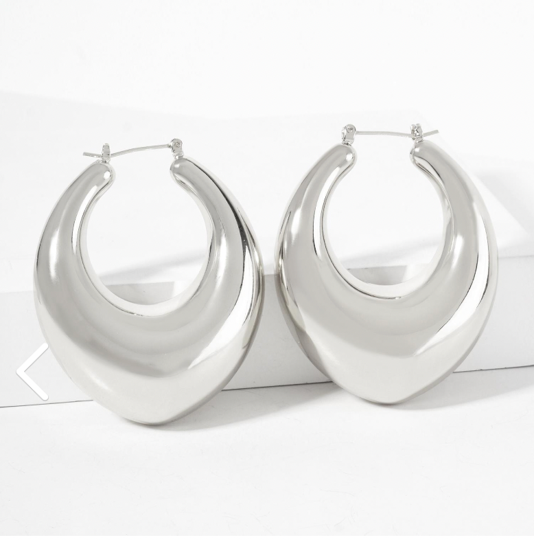 On The Move Chunky Earrings - Gold-Tone Fashion Accessories for Moving Style