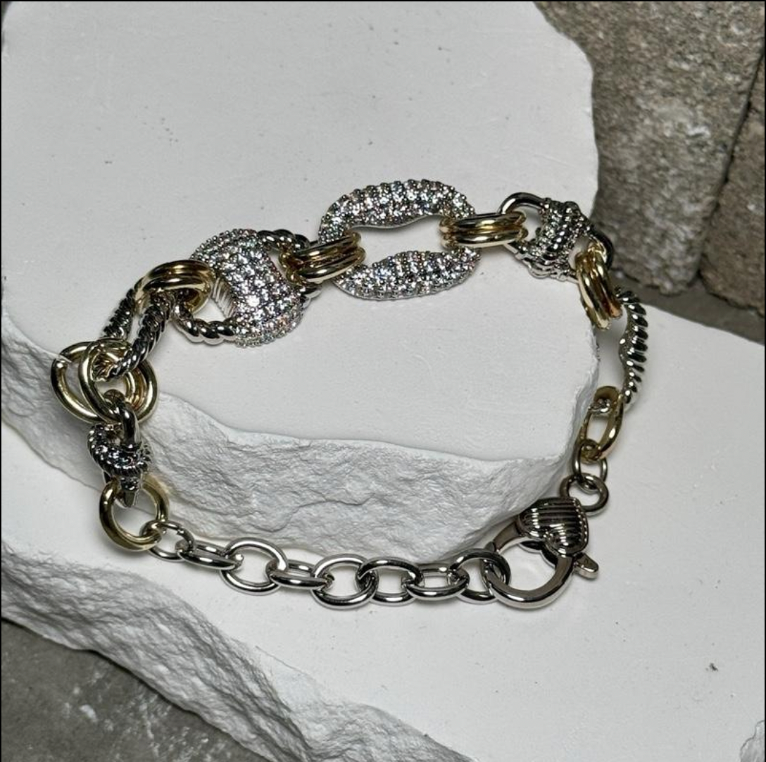 Endless Sparkle Link Bracelet